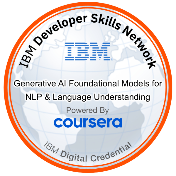 Generative AI Foundational Models for NLP & Language Understanding